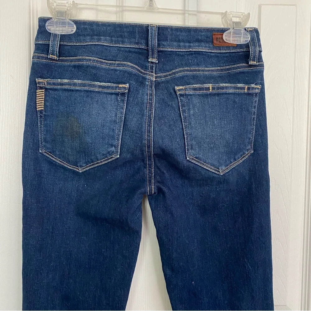 Paige Verdugo Ankle Distressed Jeans Size 25